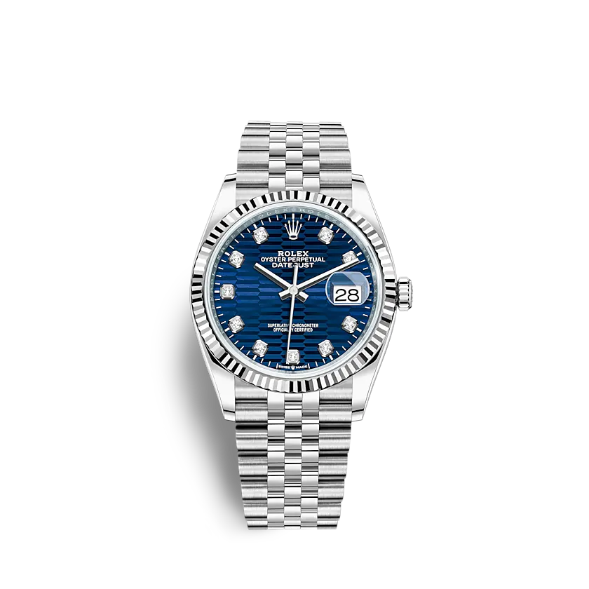 ROLEX Datejust 126234 36mm Bright blue