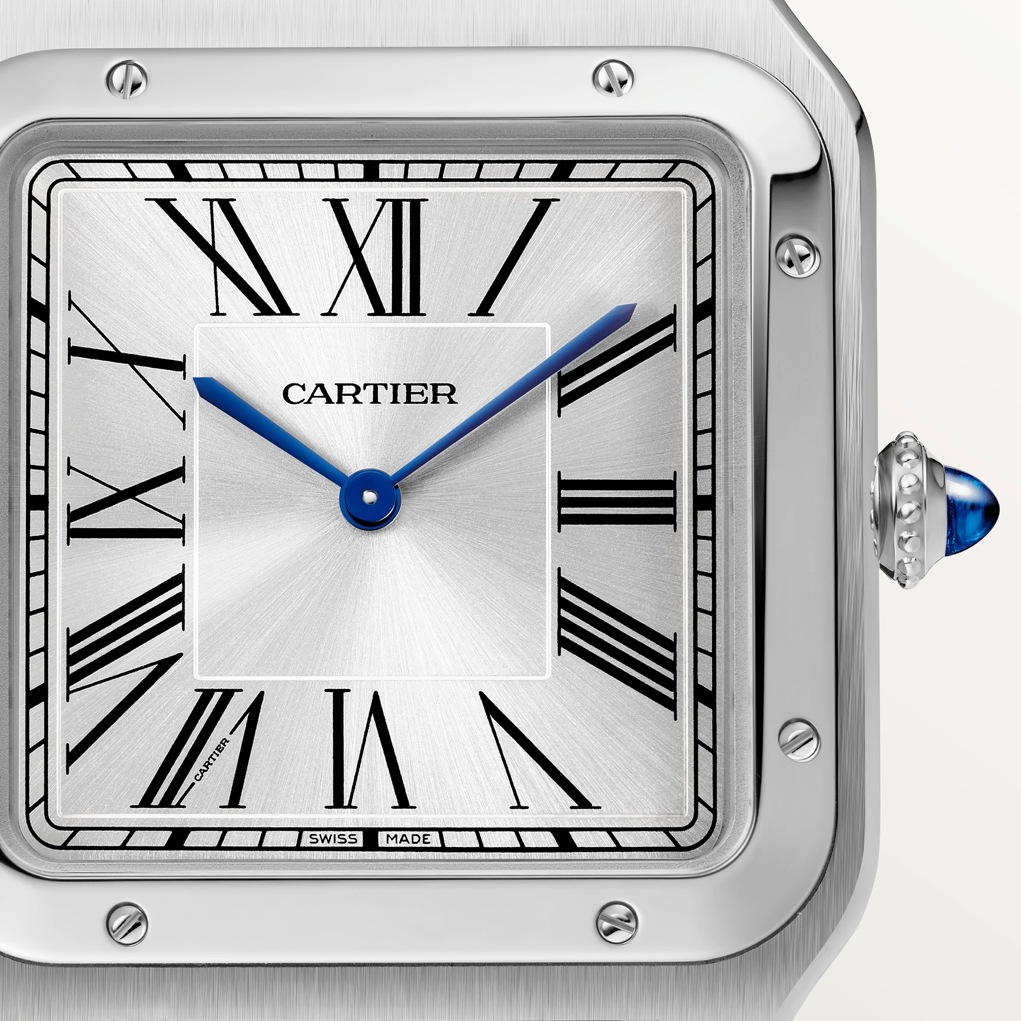 CARTIER Santos Stainless Steel Mens Watch, WSSA0032