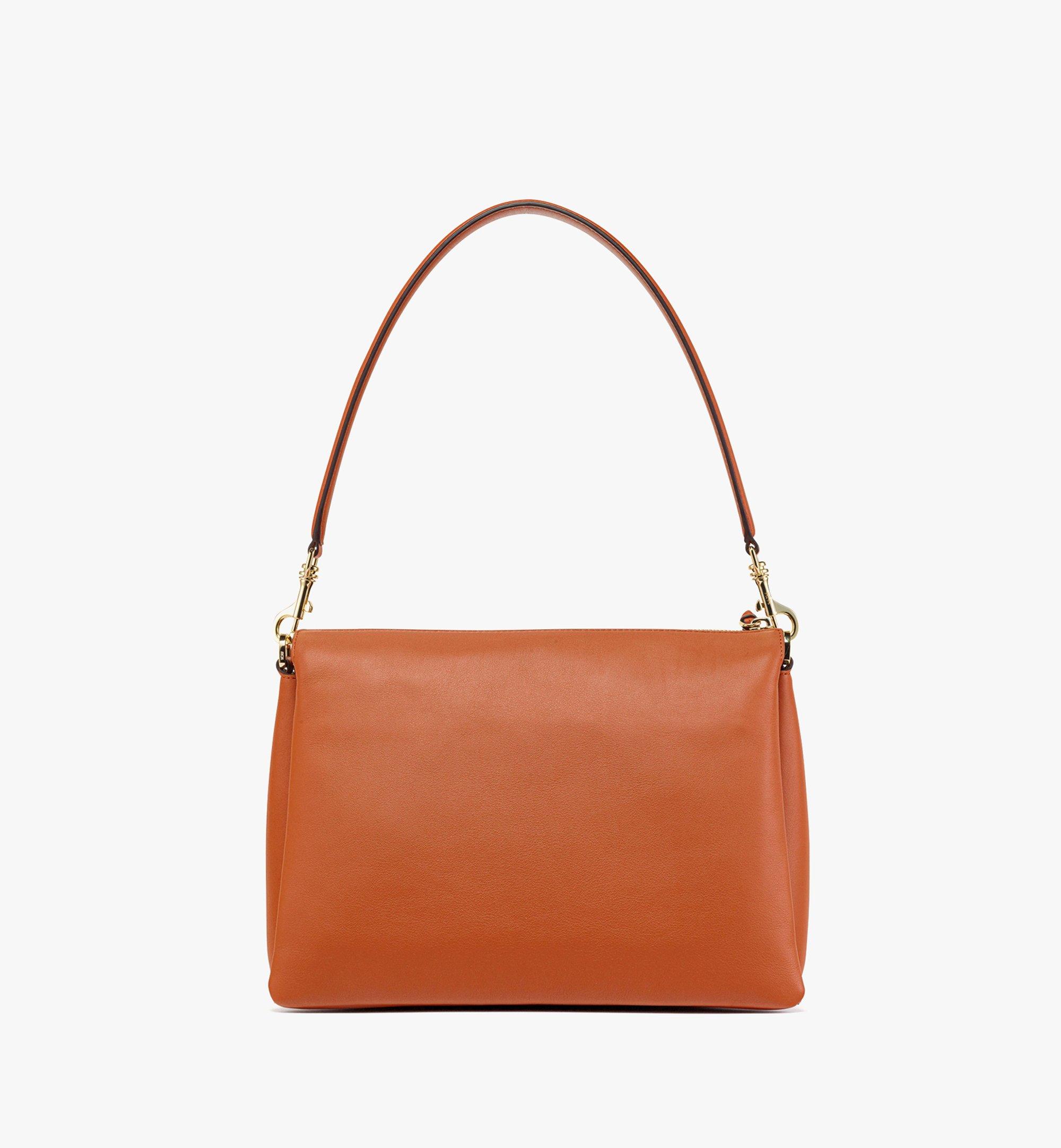MODE TRAVIA SHOULDER BAG IN SPANISH CALF LEATHER
