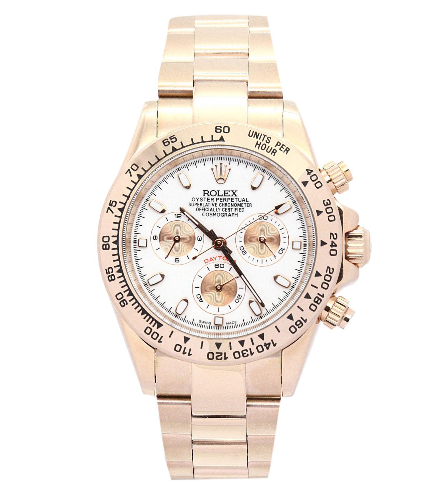 ROLEX Daytona White Dial 116505