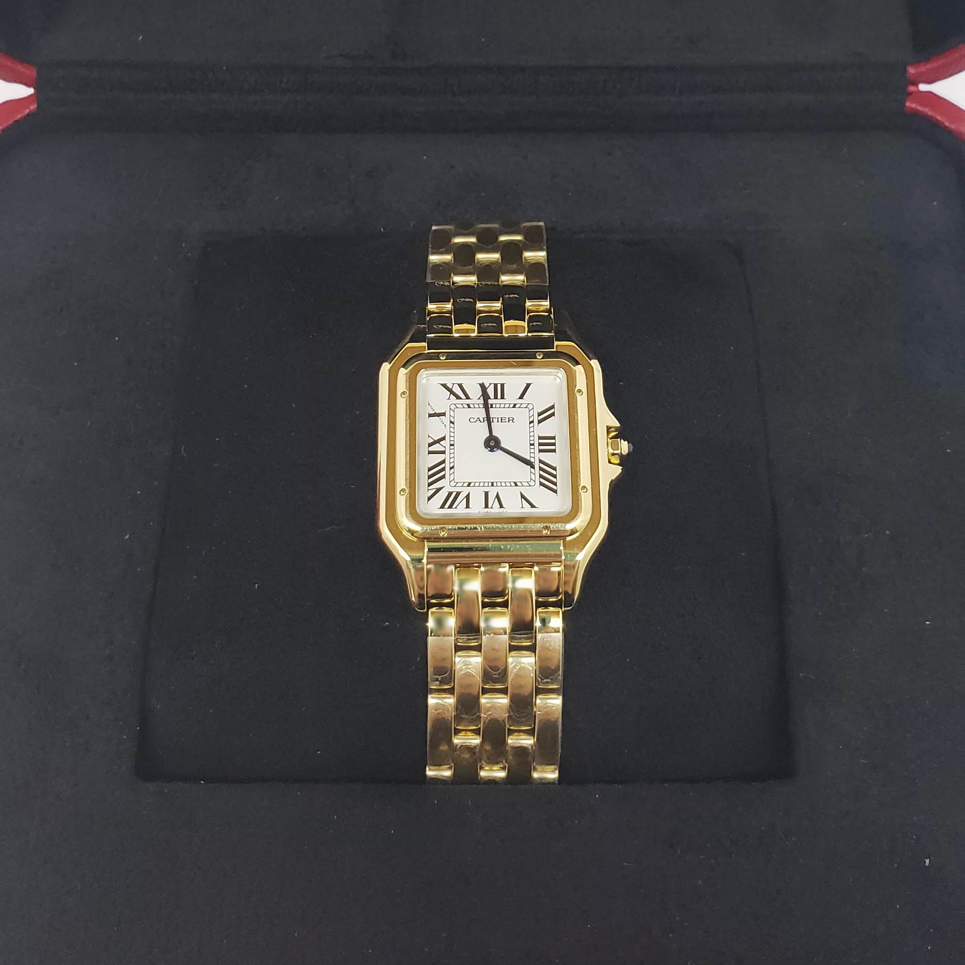 CARTIER Panthre 18K Yellow Gold Ladies Watch, WGPN0009