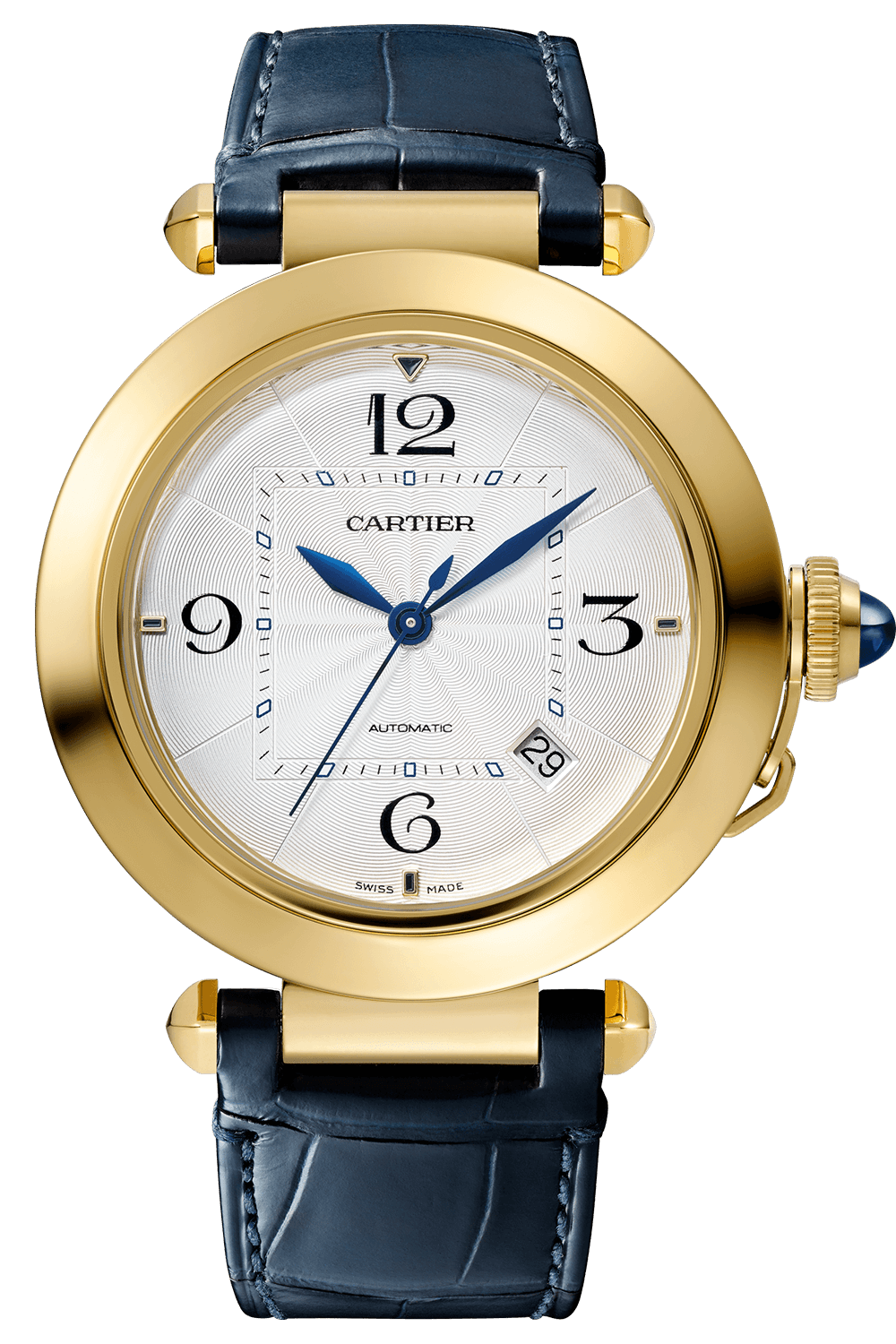 CARTIER Pasha de CARTIER 41mm 18K Yellow Gold  Mens Watch, WGPA0007