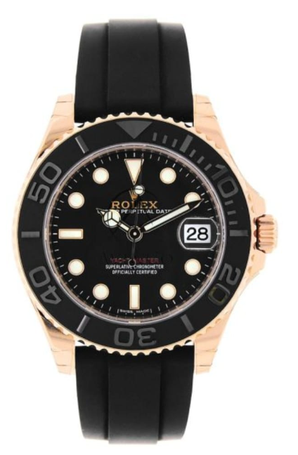 ROLEX Black Yacht Prestige m226659 White Gold Black Pan Noodle