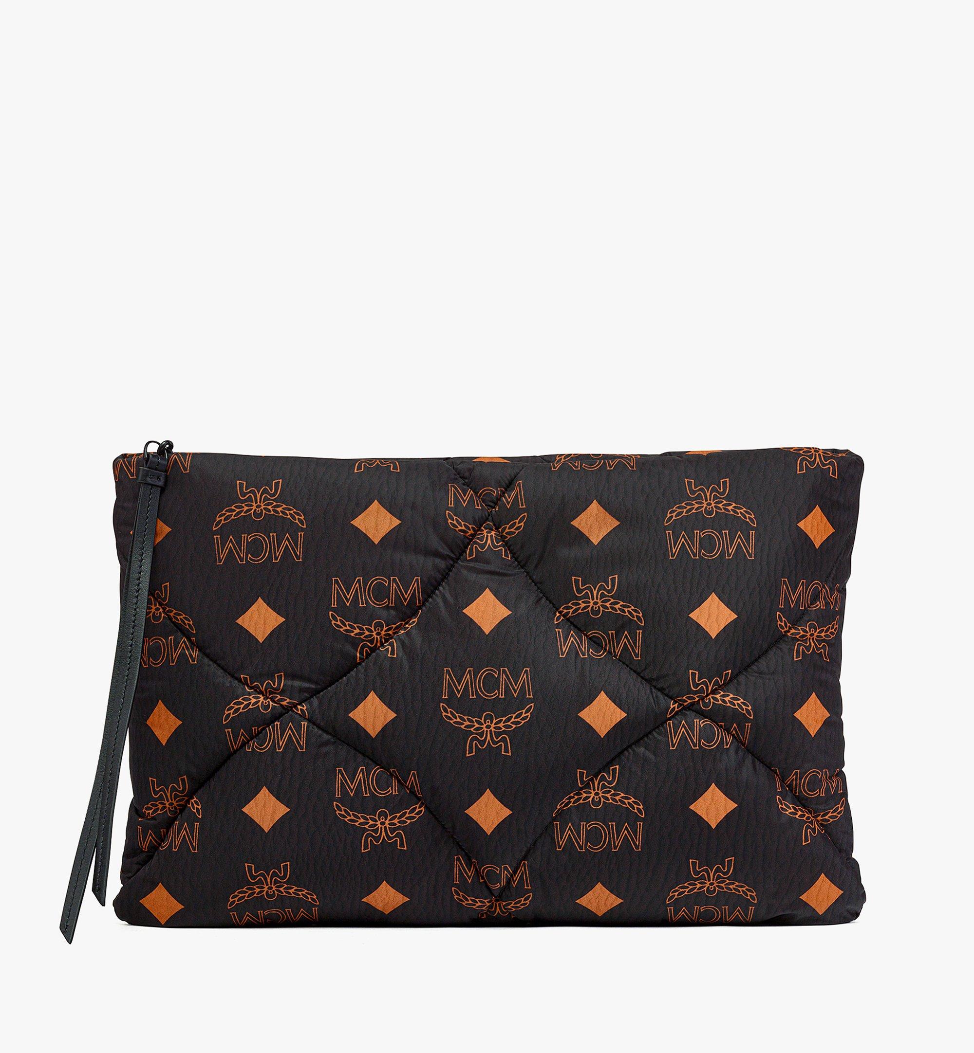 AREN QUILTED POUCH IN MAXI MONOGRAM NYLON