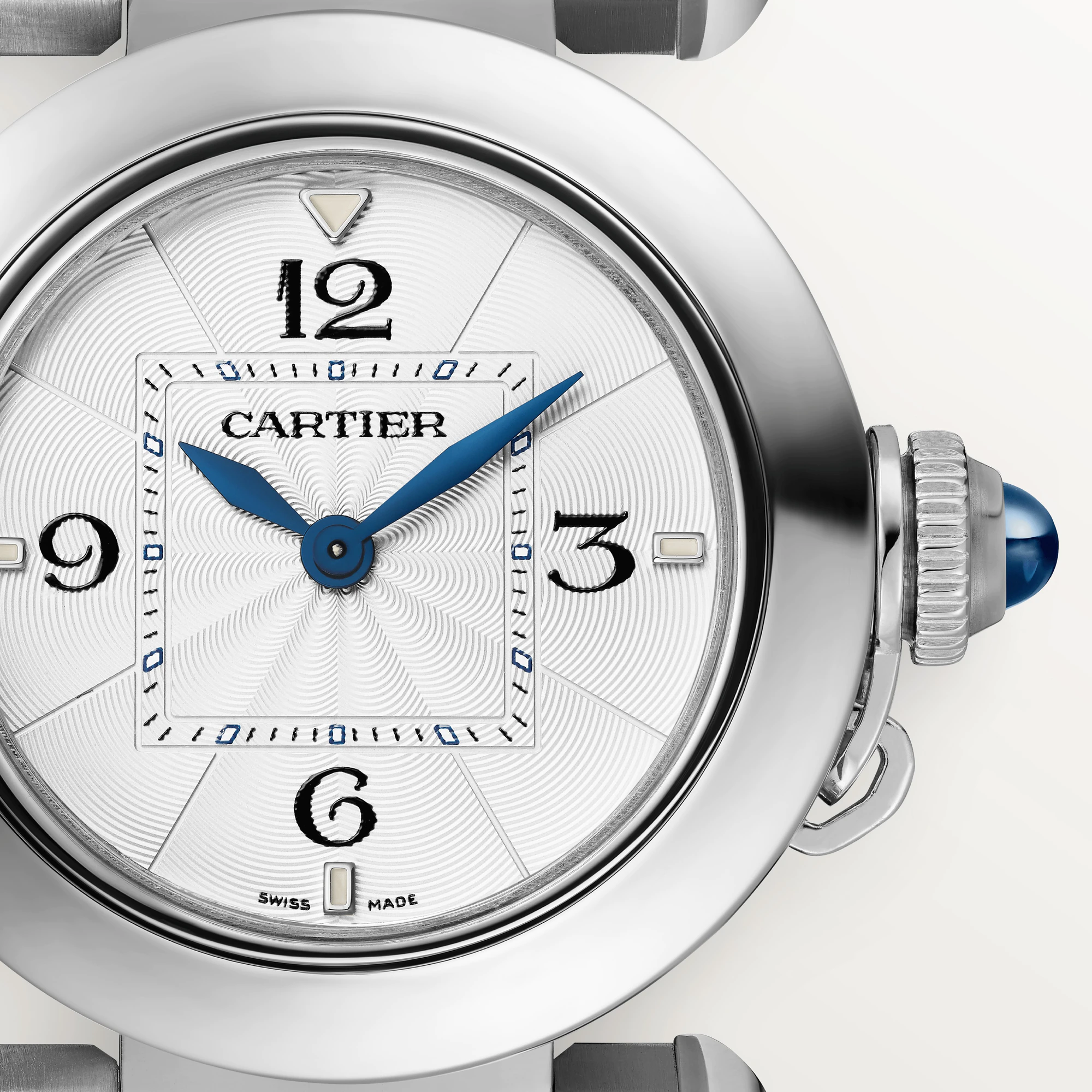 CARTIER Pasha 30 mm Stainless steel Ladys Watch, WSPA0028