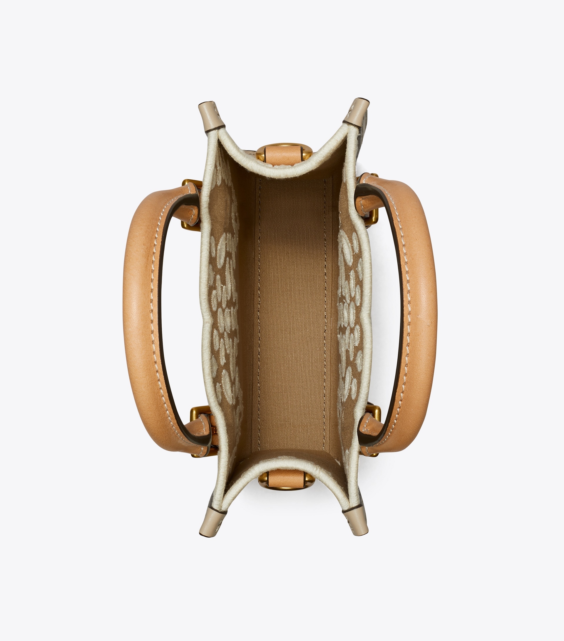 MINI T MONOGRAM EYELET TOTE