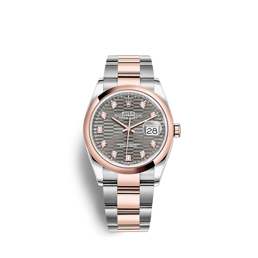ROLEX Datejust 126201 36mm Slate (Oyster)