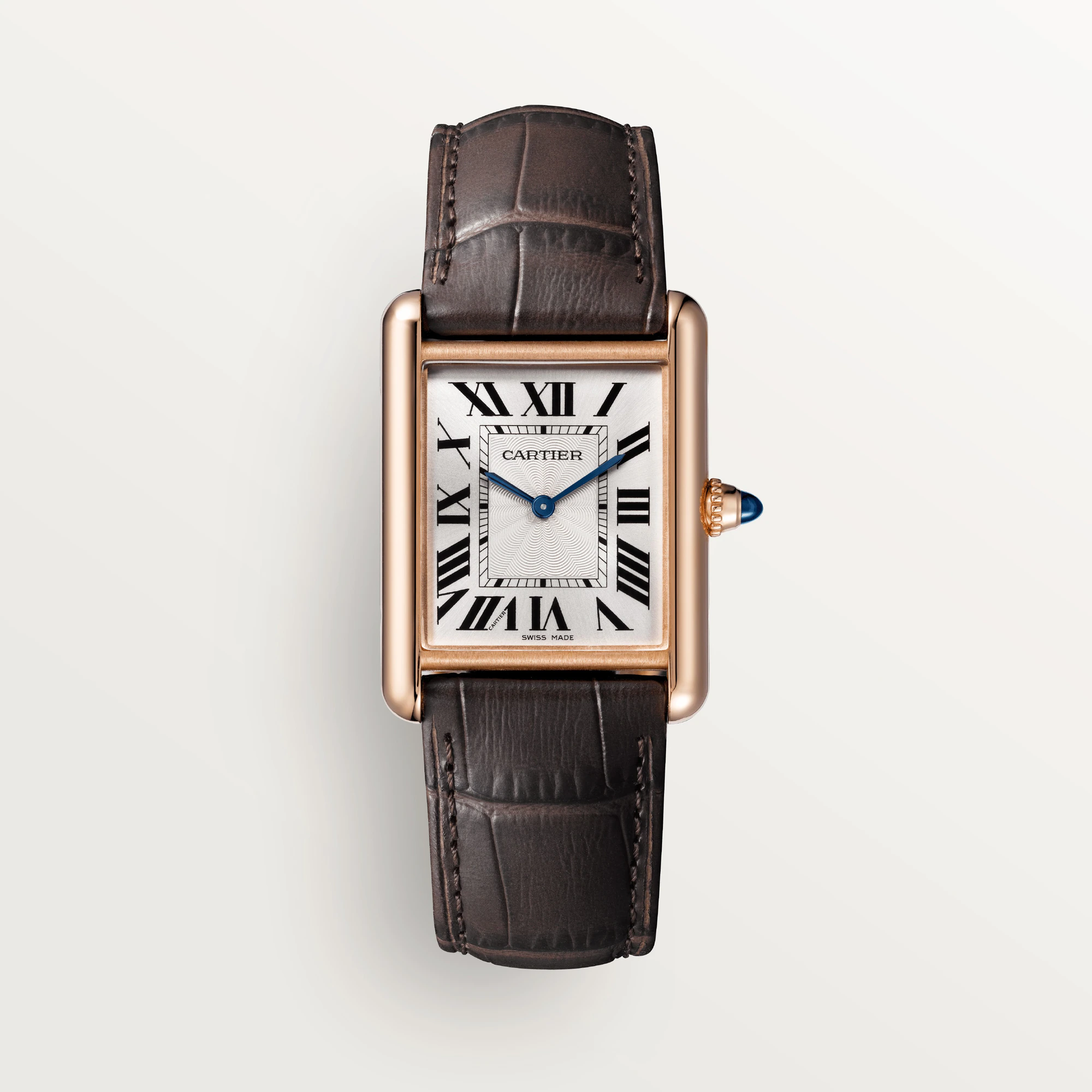 CARTIER Tank Louis 18K Rose Gold Watch, WGTA0011