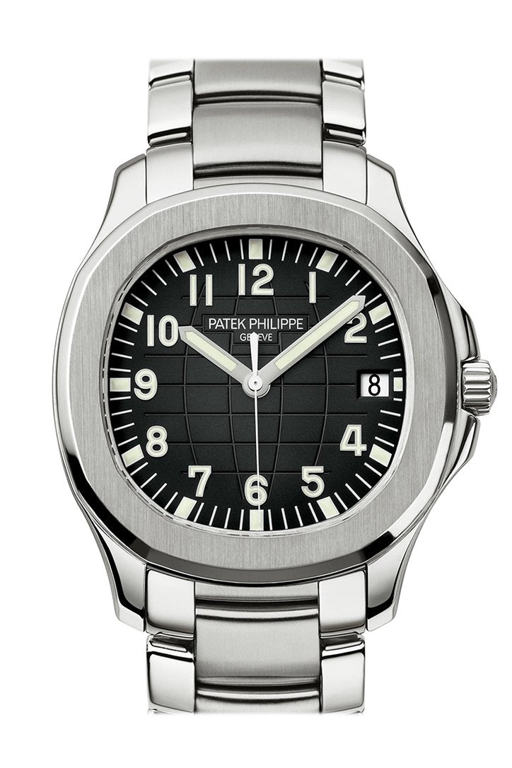 PATEK PHILIPPE Aquanaut Automatic Black Dial Steel Men's Watch 5167/1A-001