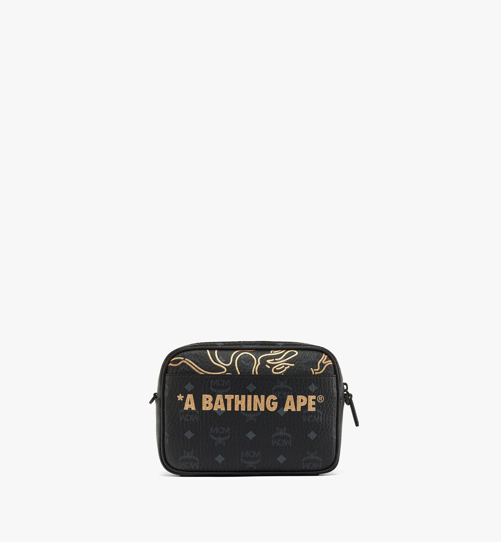MCM X BAPE AREN CROSSBODY IN VISETOS