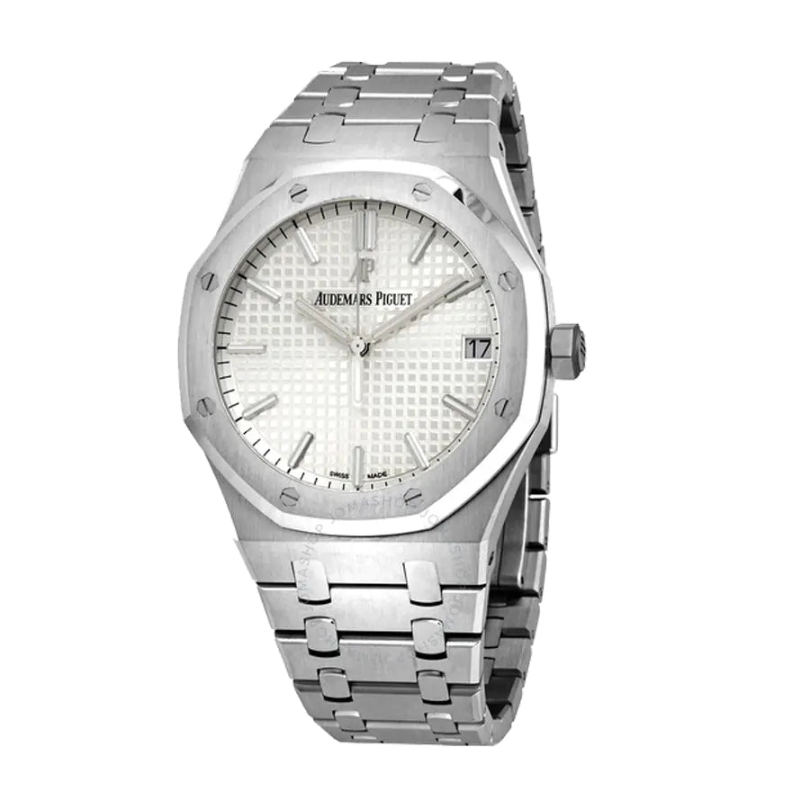 AUDEMARS PIGUET Royal Oak Self-winding Stainless Steel 41mm Silver Dial
