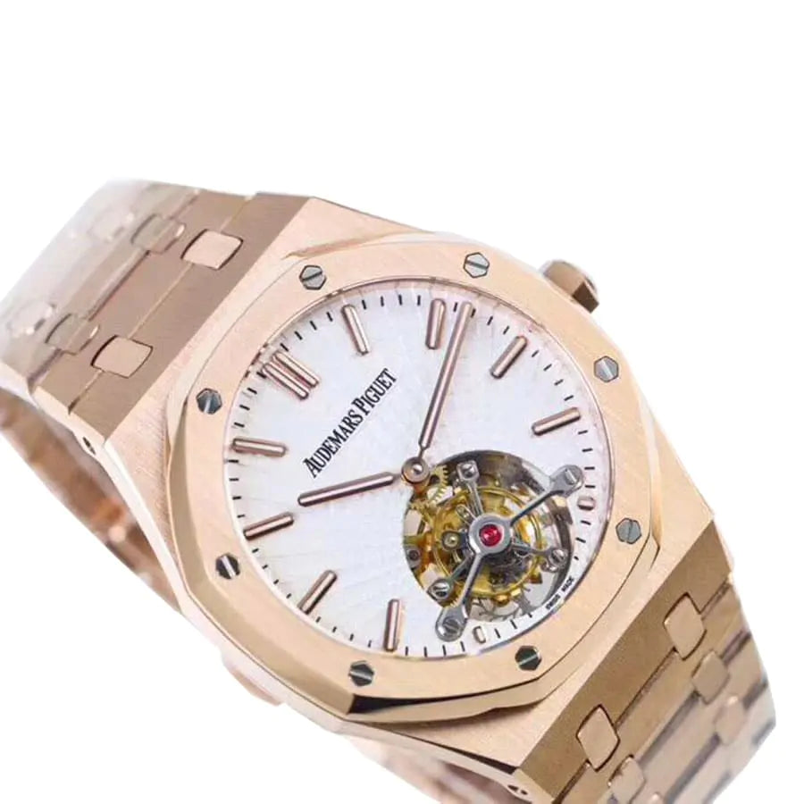 AUDEMARS PIGUET Royal Oak Tourbillon Rose Gold 41MM Watch