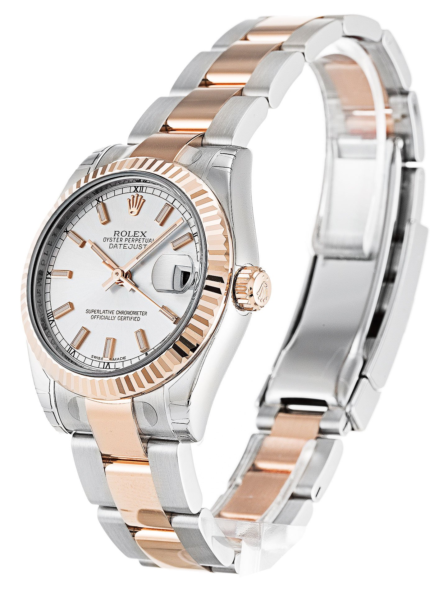 ROLEX Datejust Mid-Size Silver Dial 178241