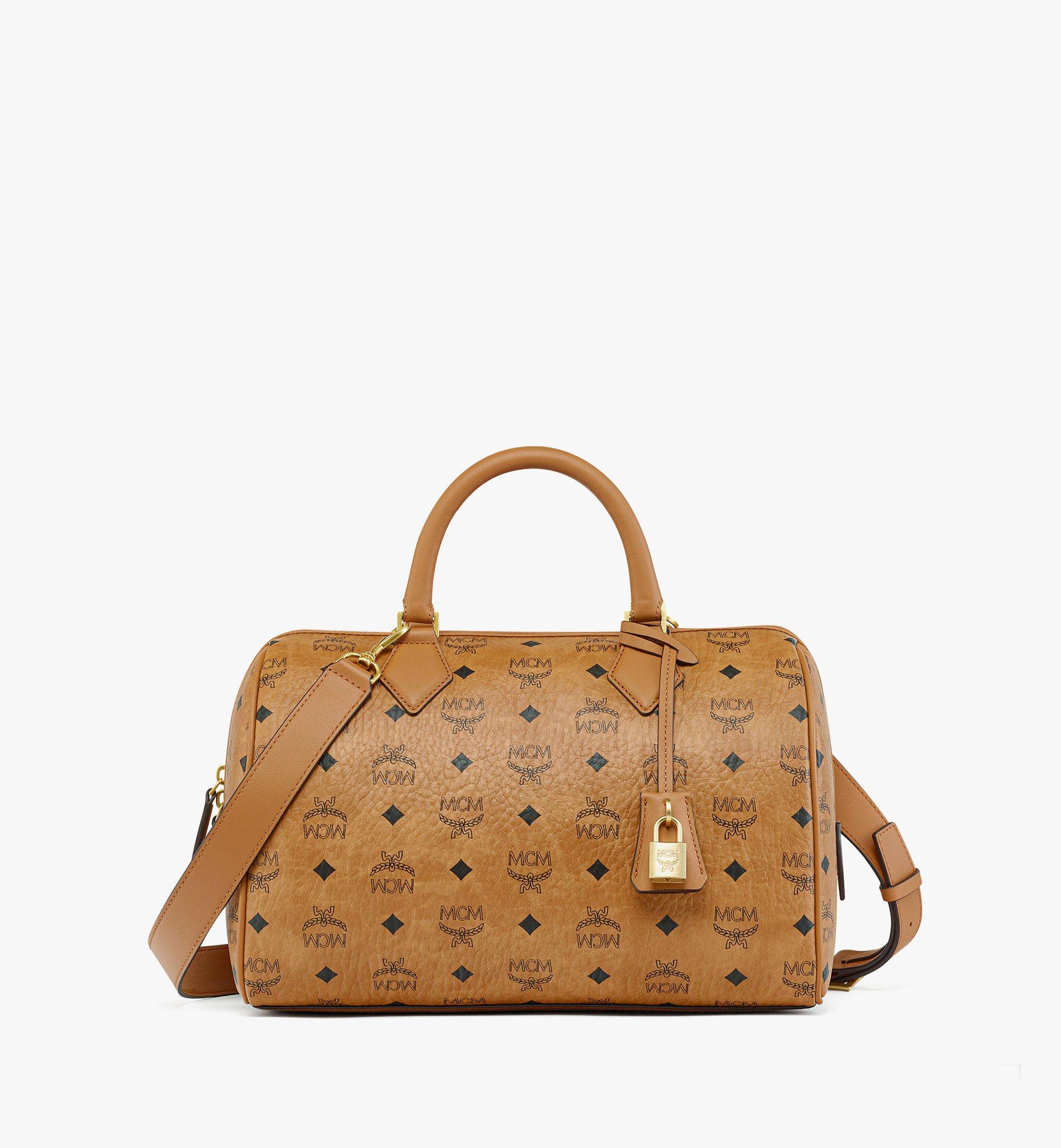 ELLA BOSTON BAG IN VISETOS