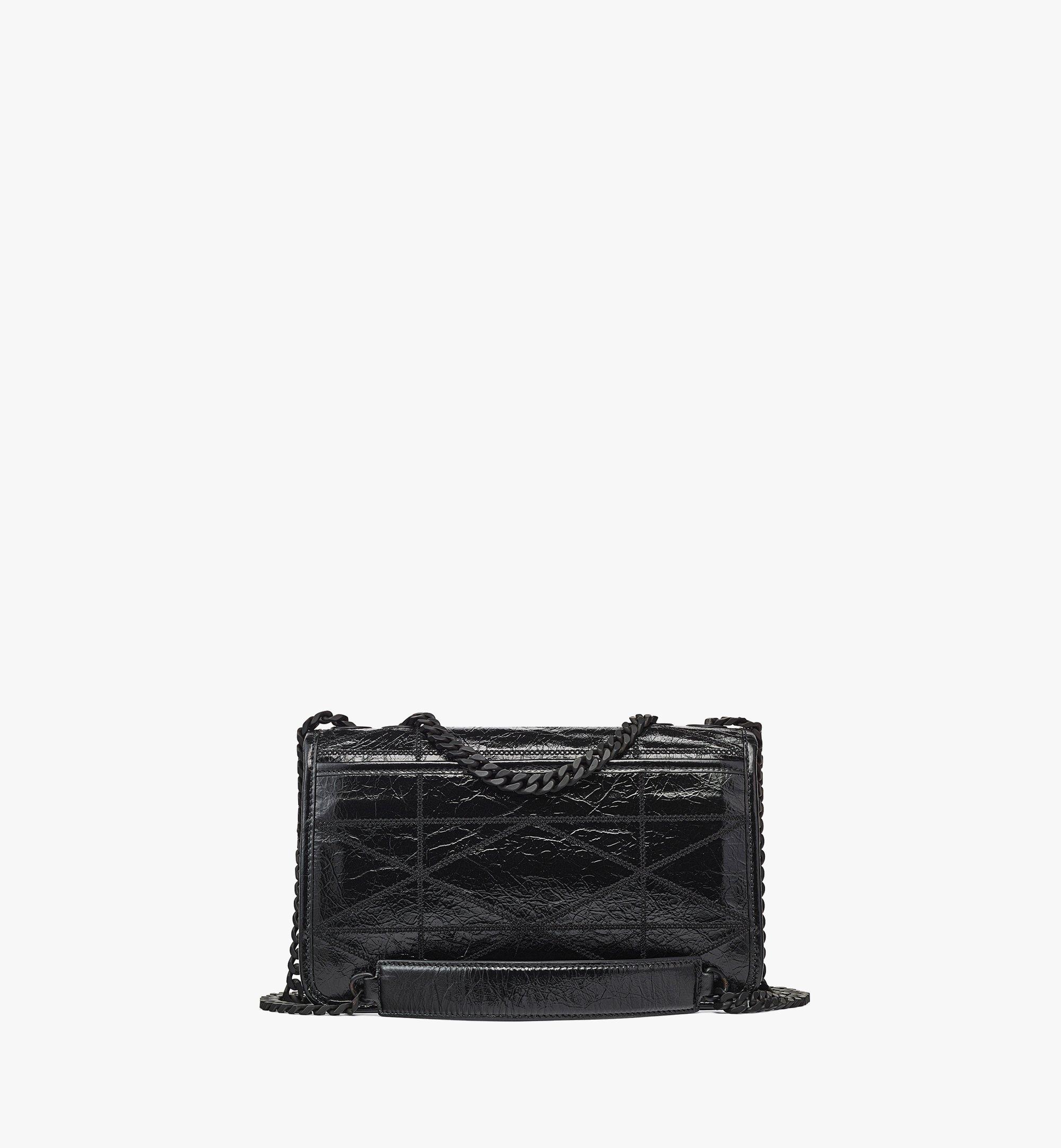 TRAVIA QUILTED SHOULDER BAG IN CRUSHED LEATHER