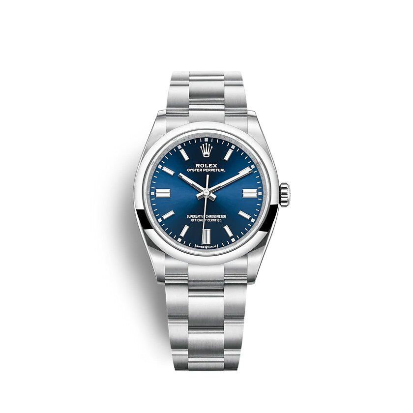 ROLEX Oyster Perpetual 36mm Blue