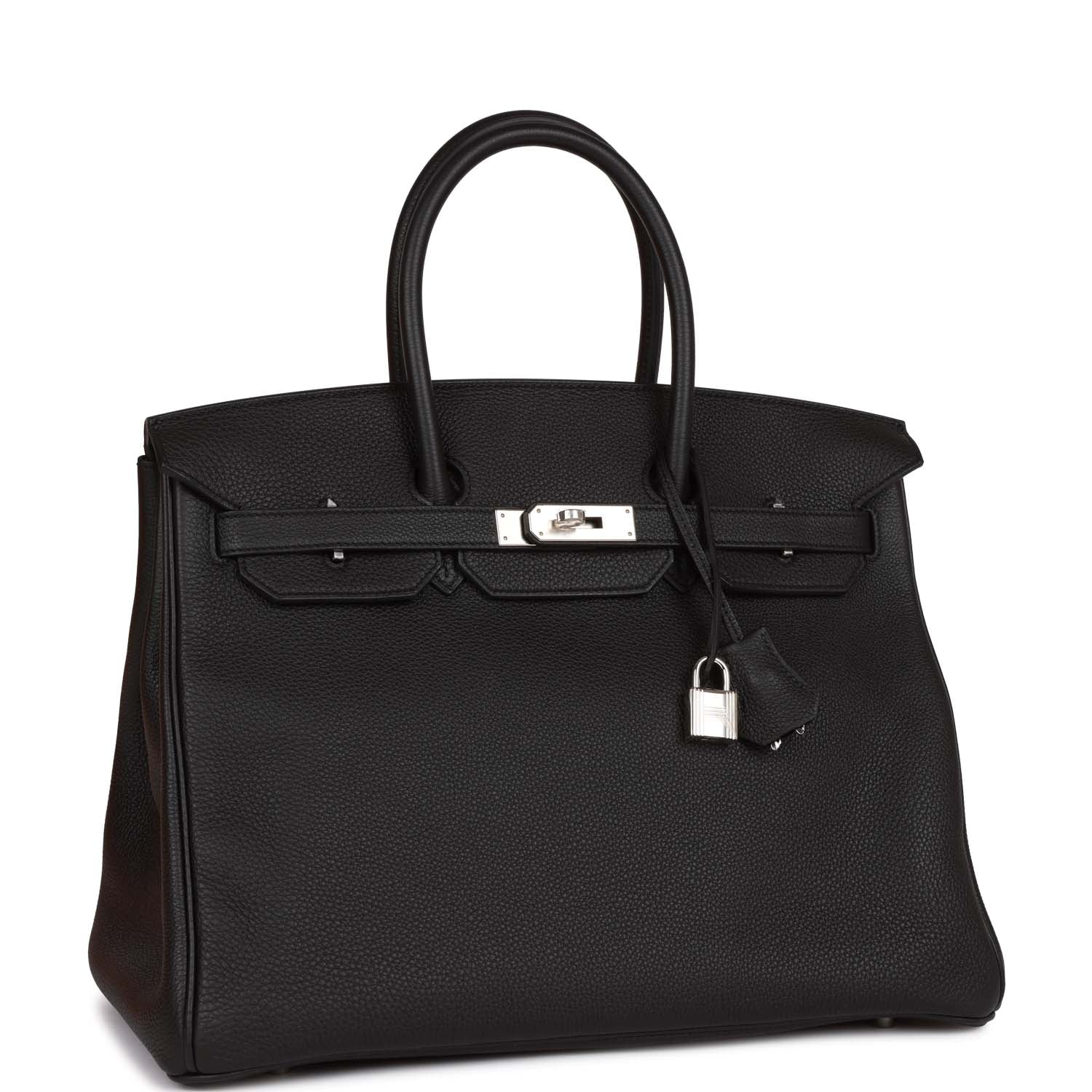 Hermès Birkin 35 Black Togo Palladium Hardware