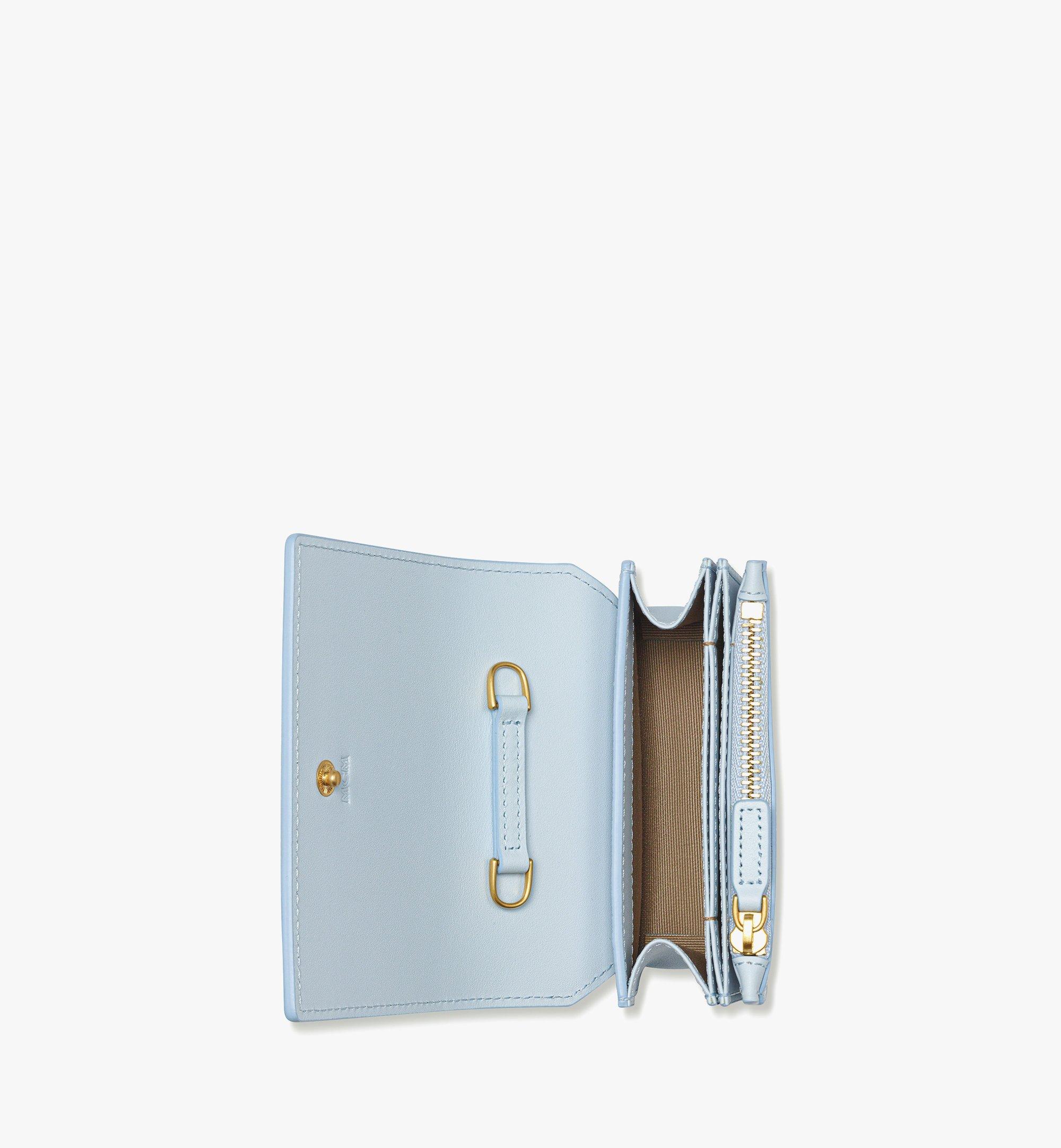 HIMMEL CROSSBODY WALLET IN EMBOSSED LOGO LEATHER