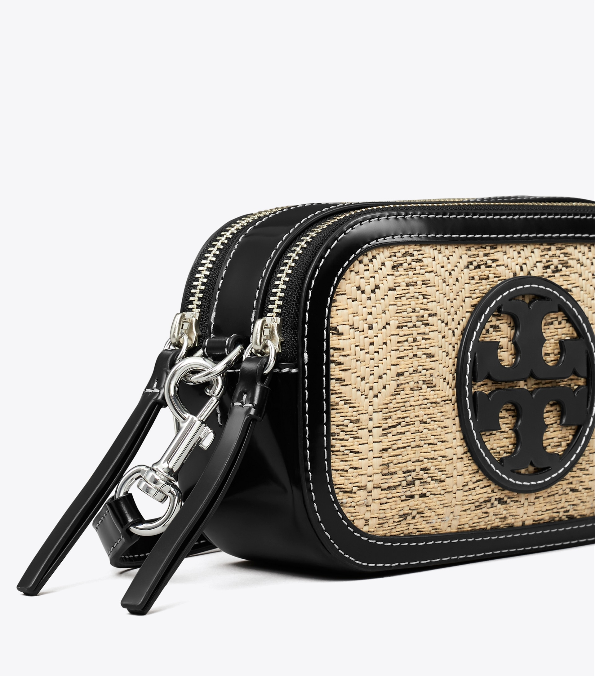 MINI MILLER LINEN CROSSBODY BAG