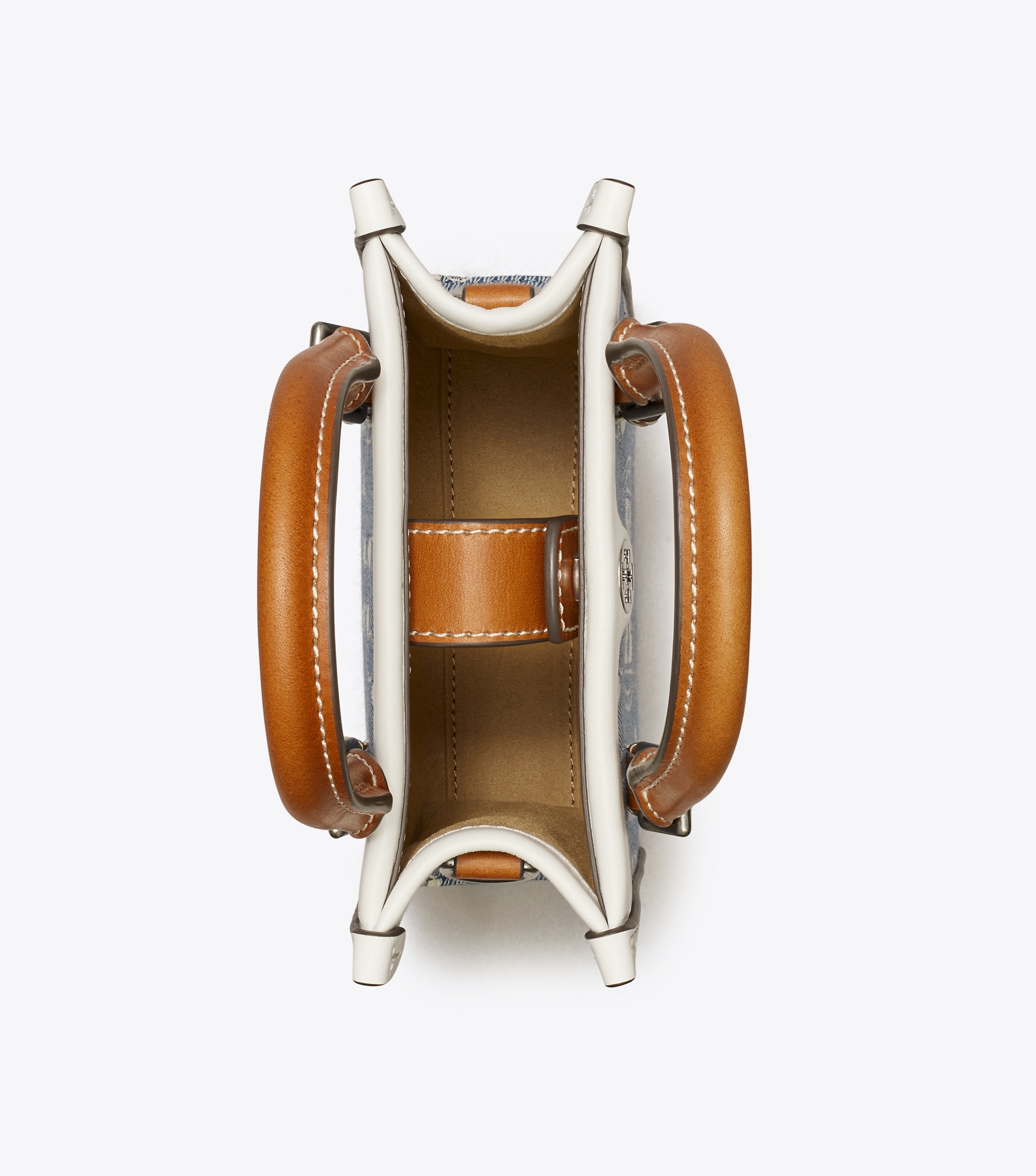 MINI T MONOGRAM DENIM TOTE