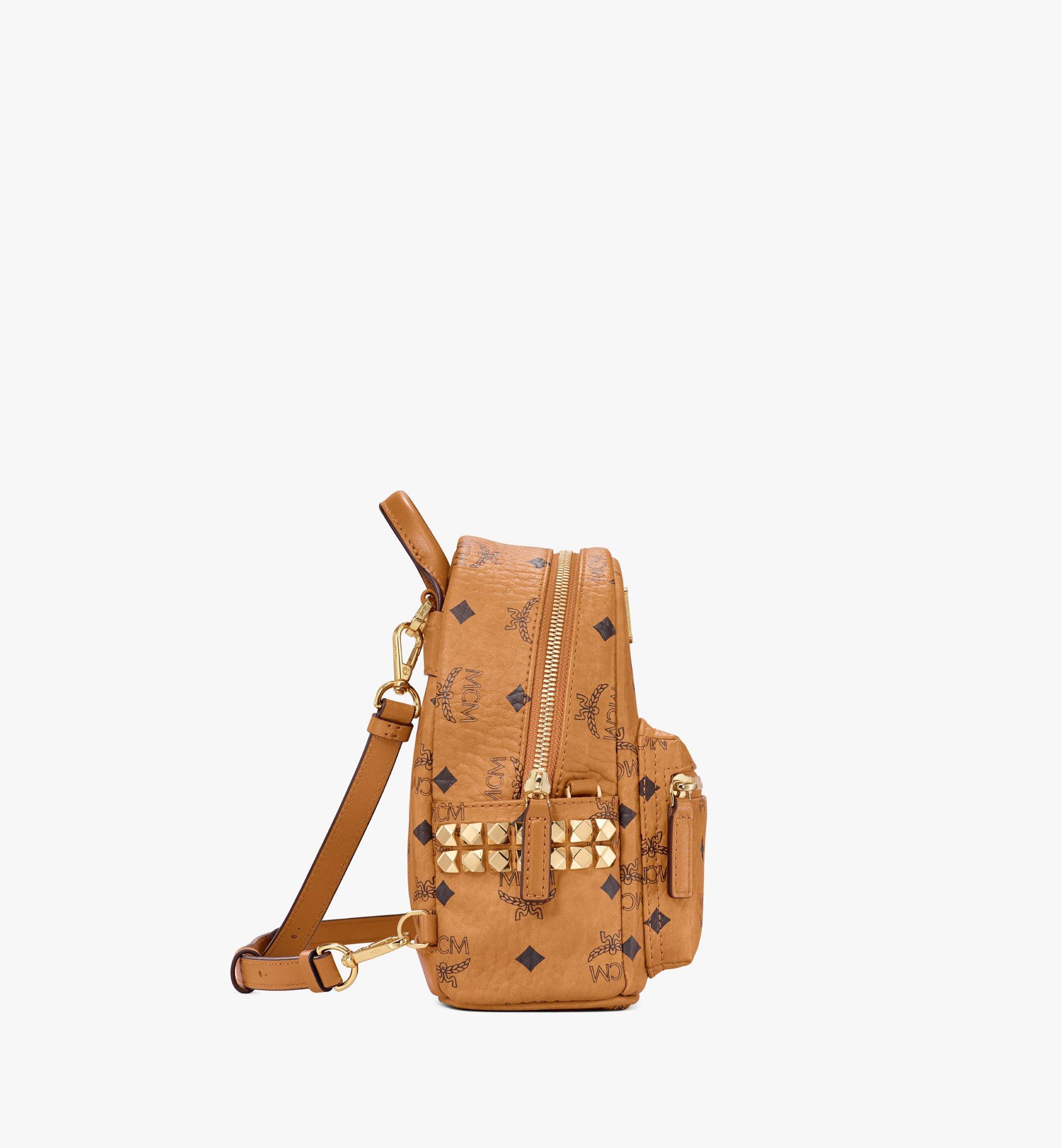 STARK BEBE BOO SIDE STUDS BACKPACK IN VISETOS