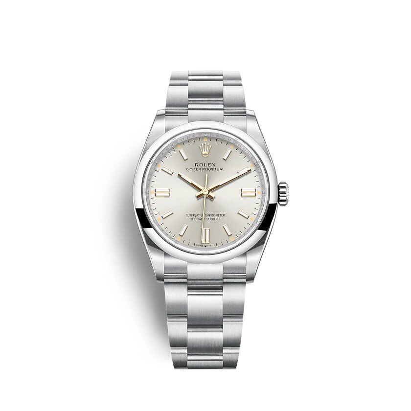 ROLEX Oyster Perpetual 36mm Silver