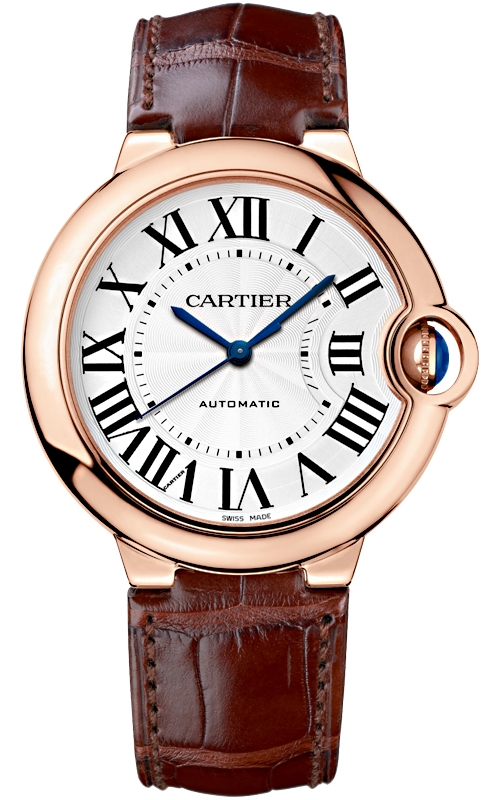 CARTIER Ballon Bleu 18K Rose Gold Unisex Watch, WGBB0009