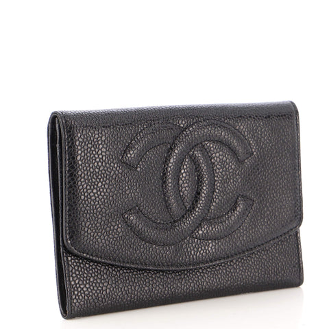 Chanel Timeless CC Flap Wallet Caviar Small