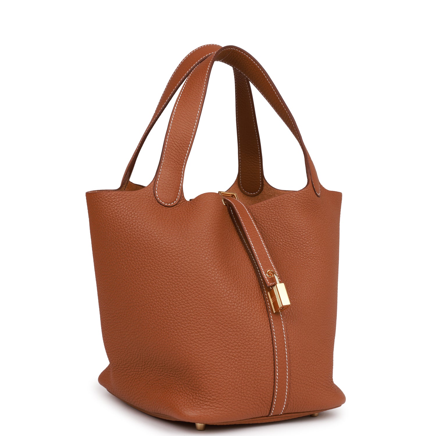 Hermès Picotin Lock 22 Gold Clemence Gold Hardware