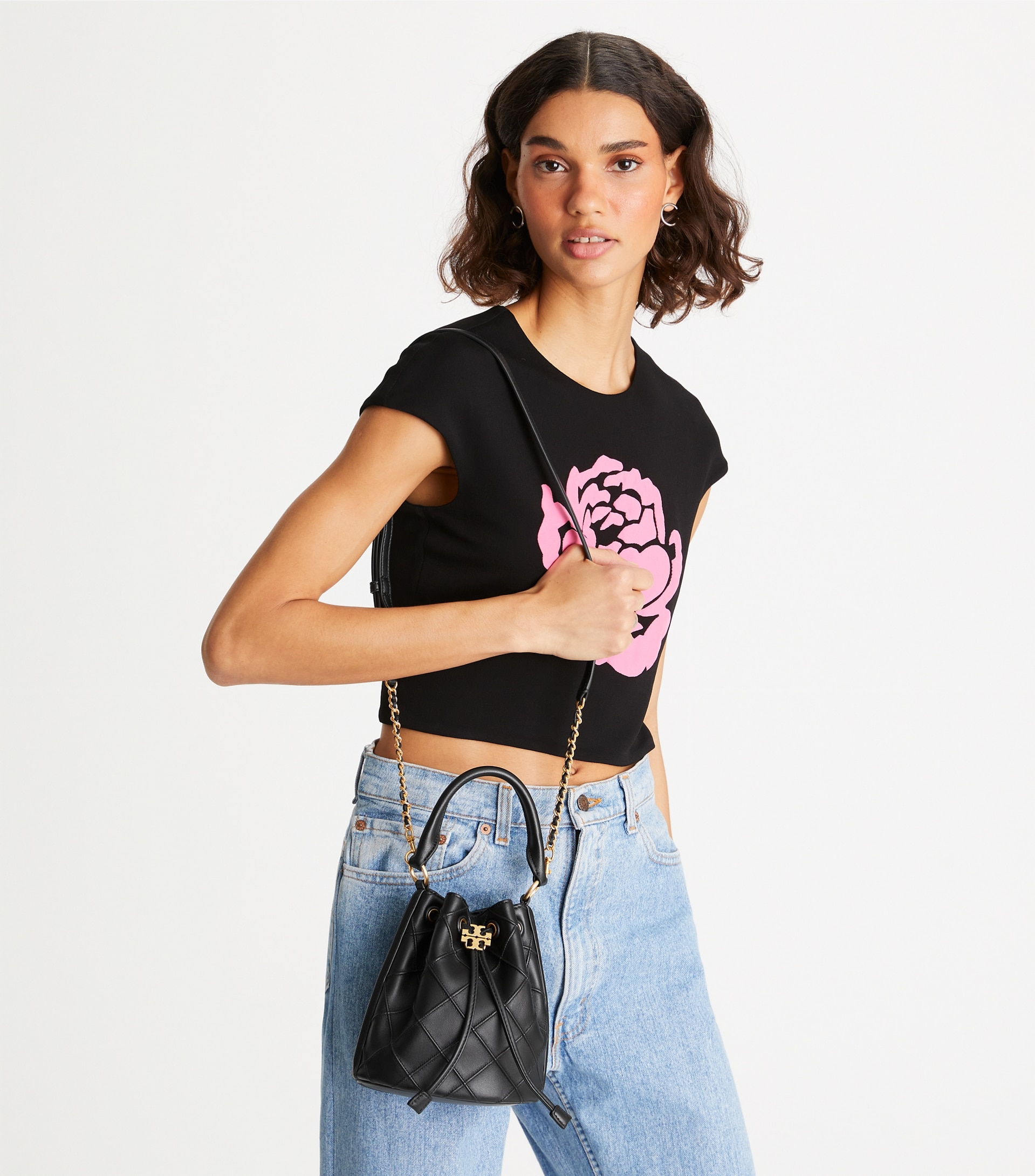 SMALL FLEMING SOFT BUCKET BAG