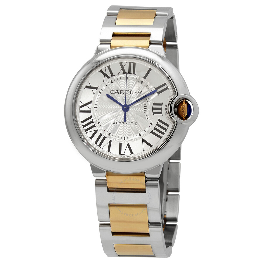 CARTIER Ballon Bleu 36 mm Stainless steel & Yellow gold Unisex Watch, W2BB0030