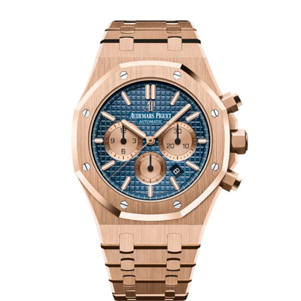AUDEMARS PIGUET Royal Oak Selfwinding Chronograph 18K Rose Gold Watch 26331OR.OO.1220OR.01