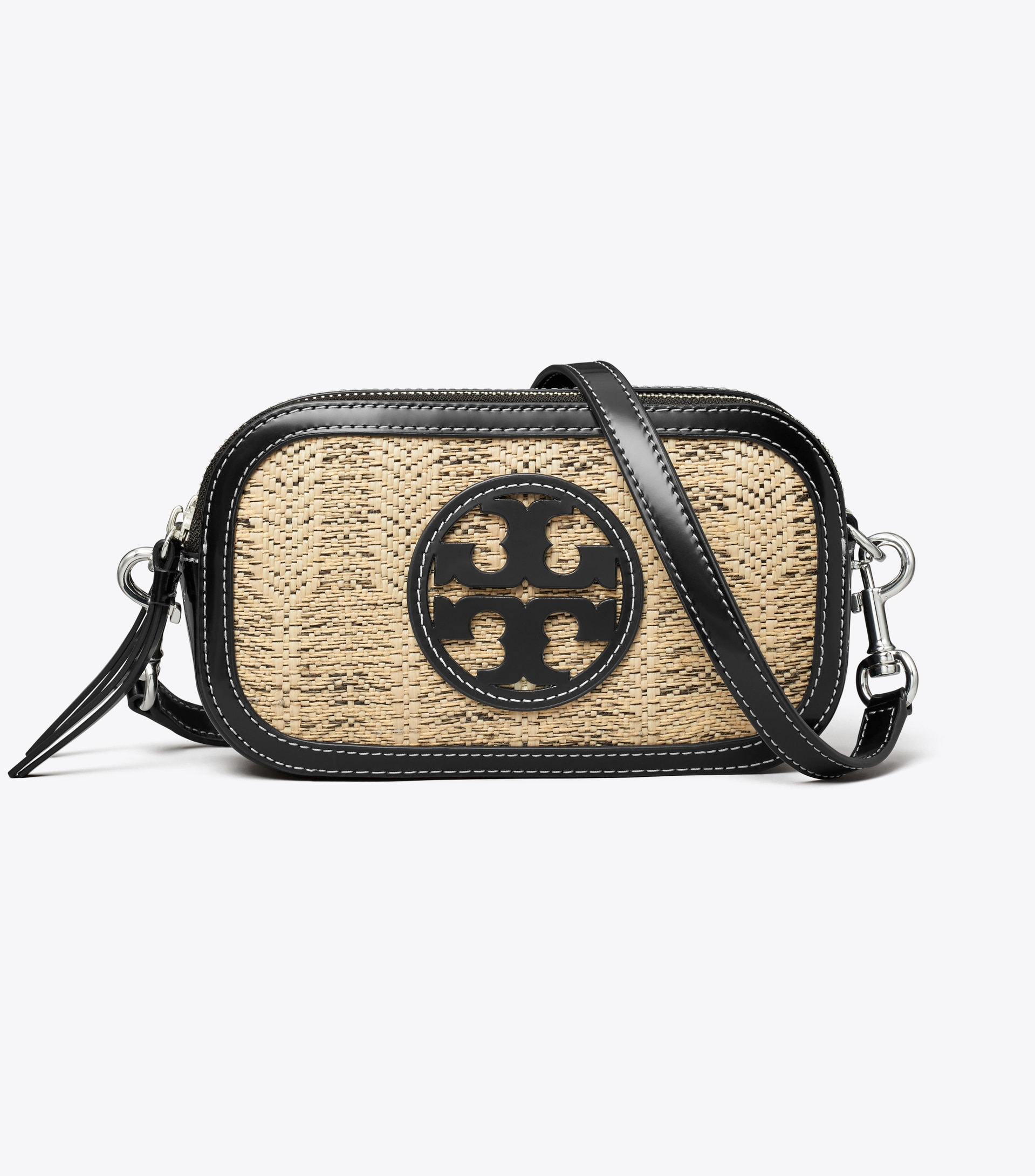 MINI MILLER LINEN CROSSBODY BAG