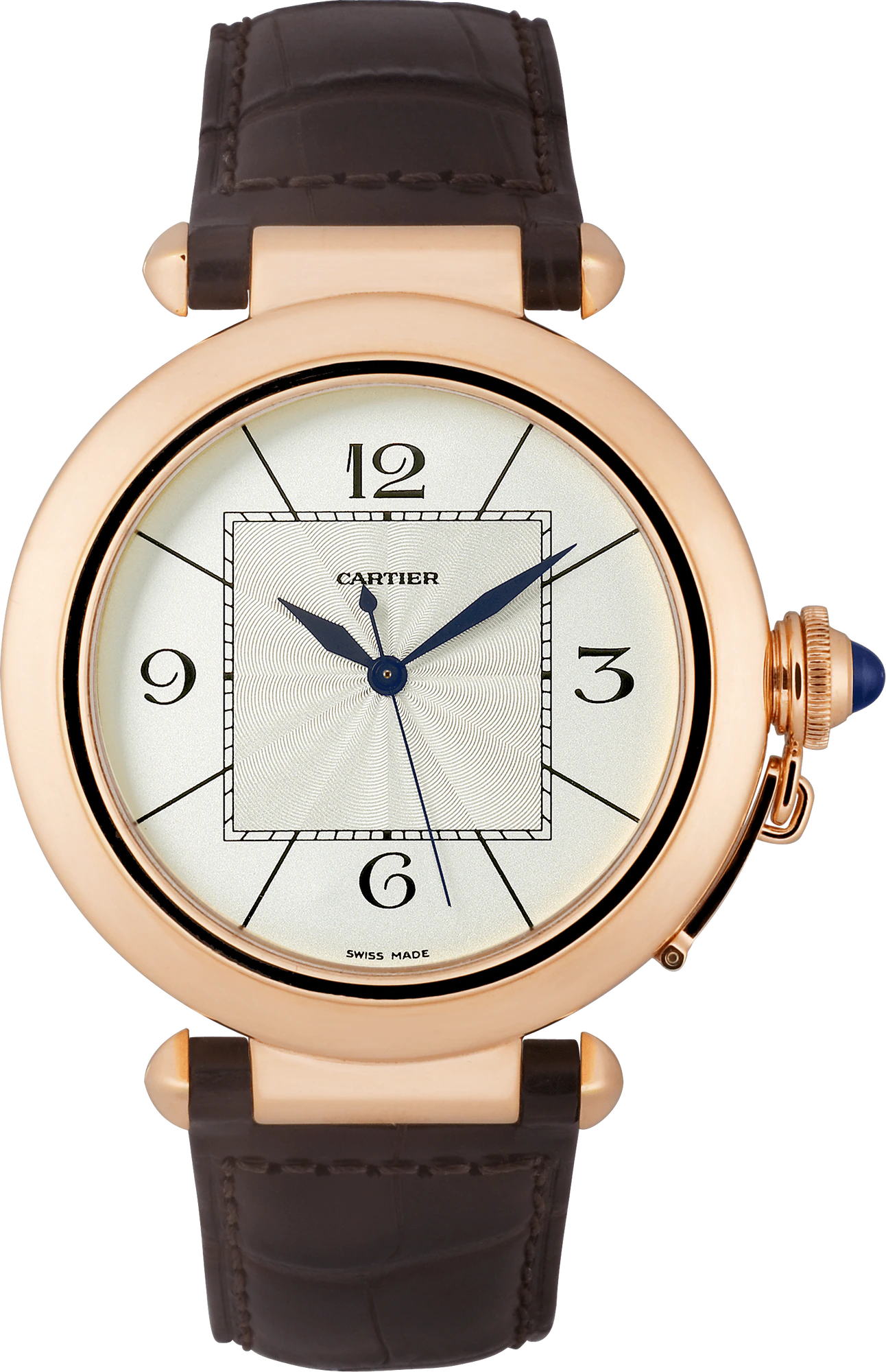 CARTIER Pasha 42 mm Rose Gold Mens Watch, W3019351