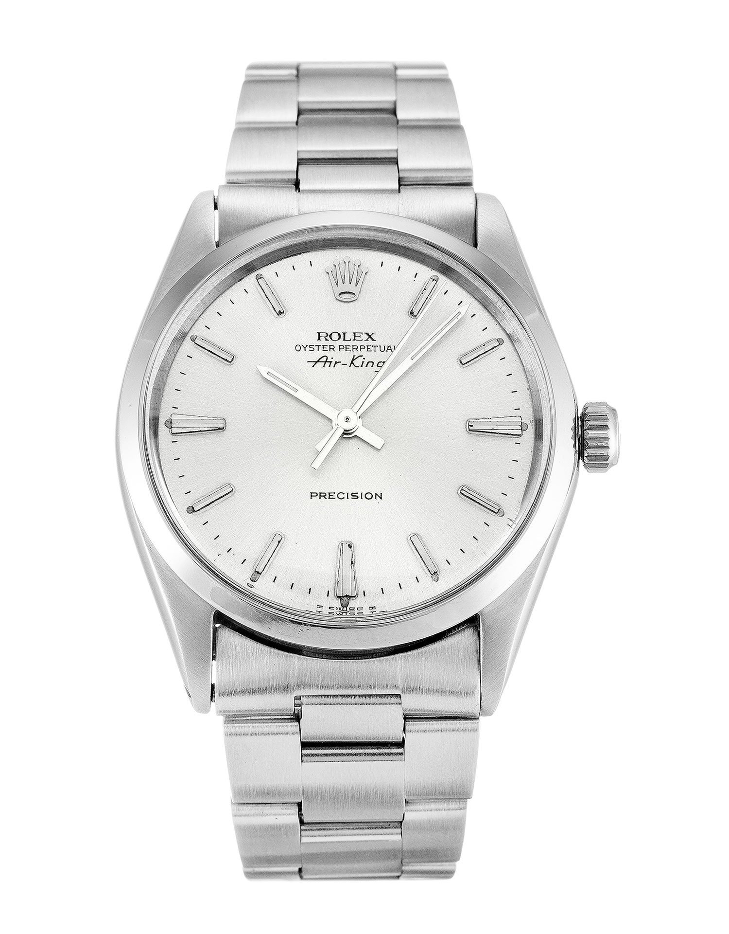 ROLEX Air-King Silver 5500