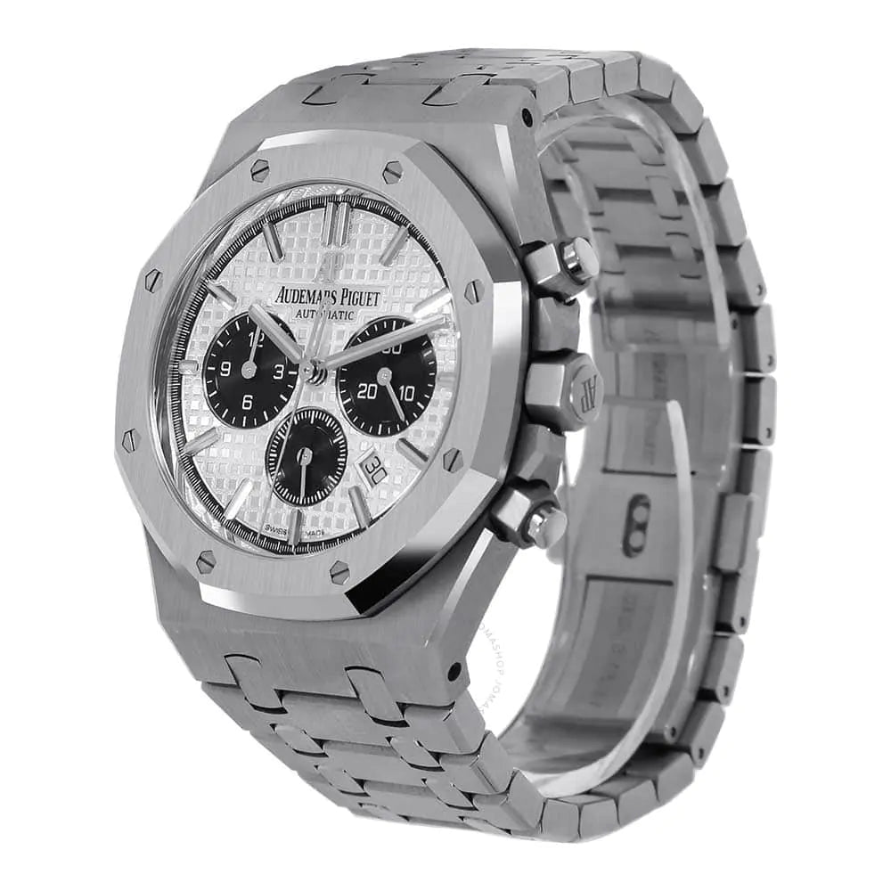 AUDEMARS PIGUET Royal Oak Selfwinding 41MM Chronograph Silver Watch