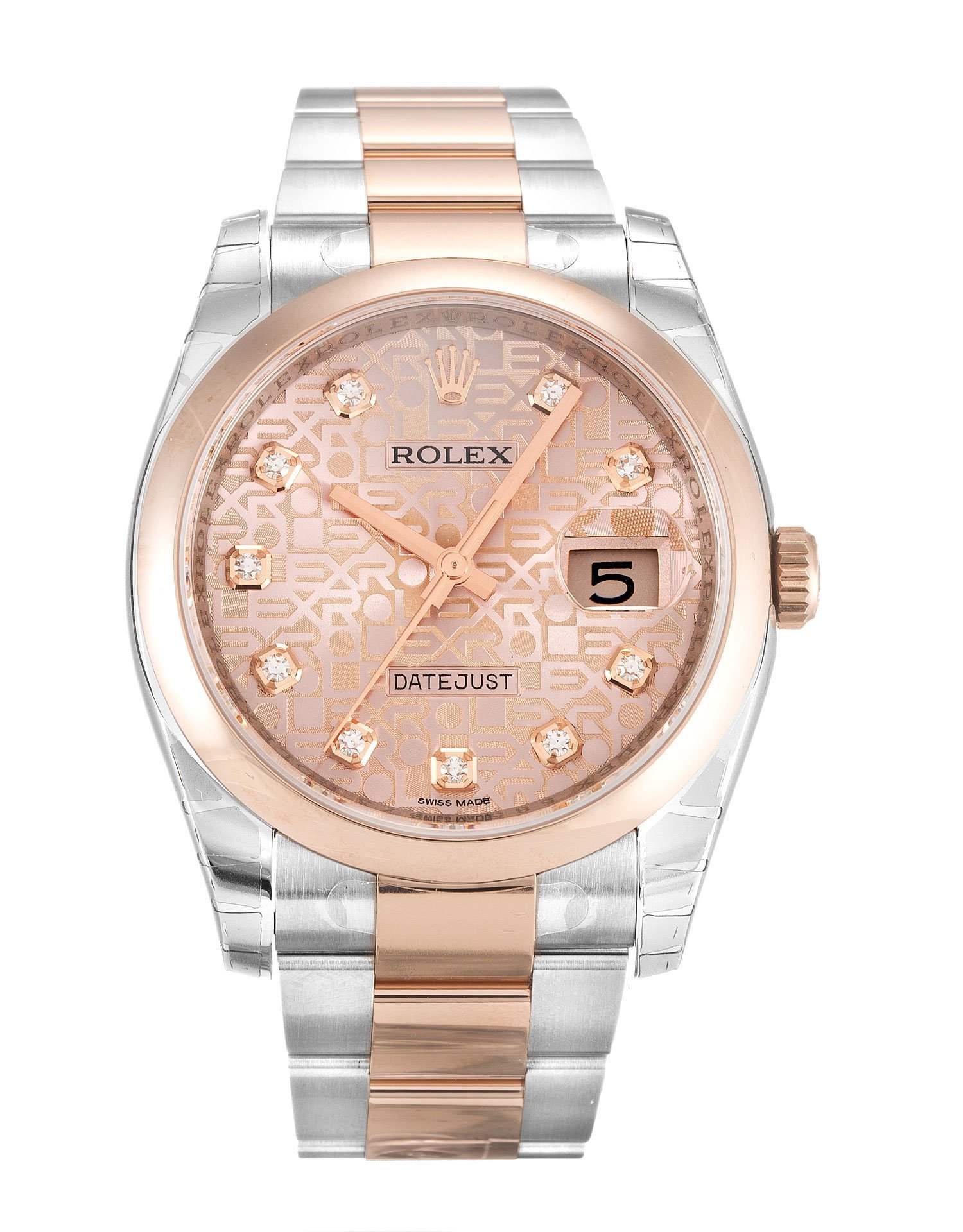 ROLEX Datejust Rose Dial 116201
