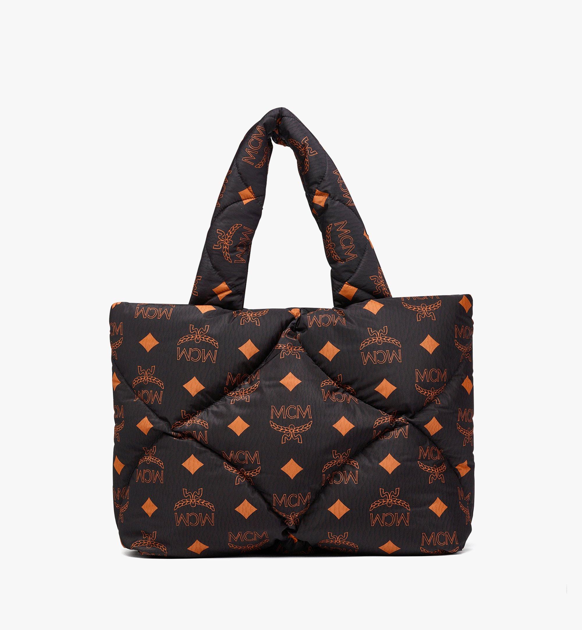 MüNCHEN QUILTED TOTE IN MAXI MONOGRAM NYLON