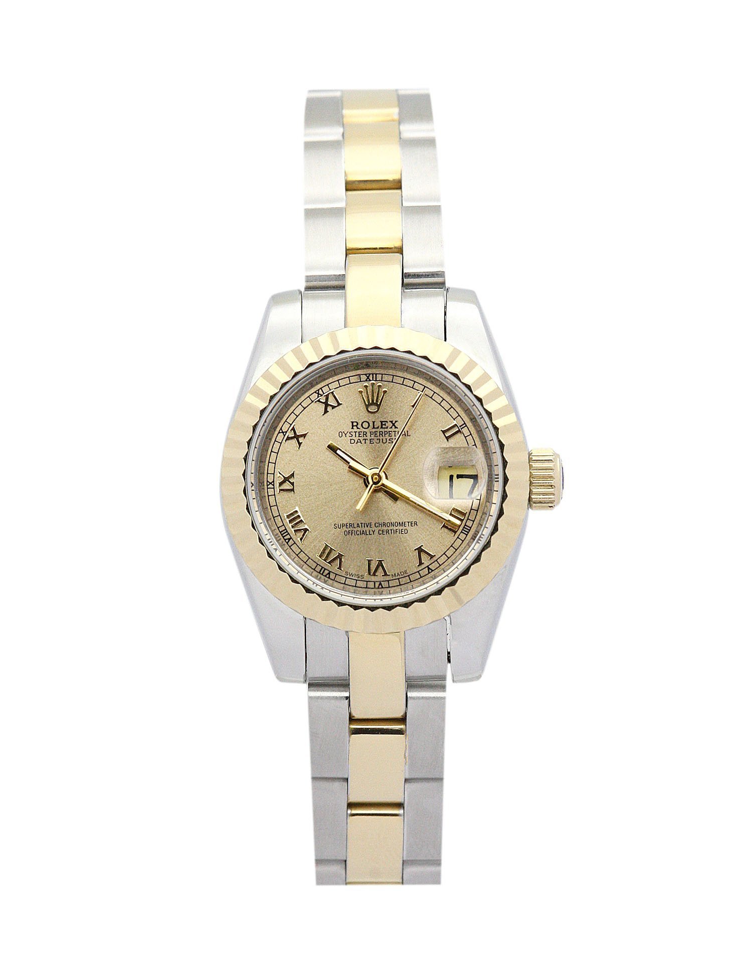 ROLEX Datejust Lady Yellow Gold Dial 179163