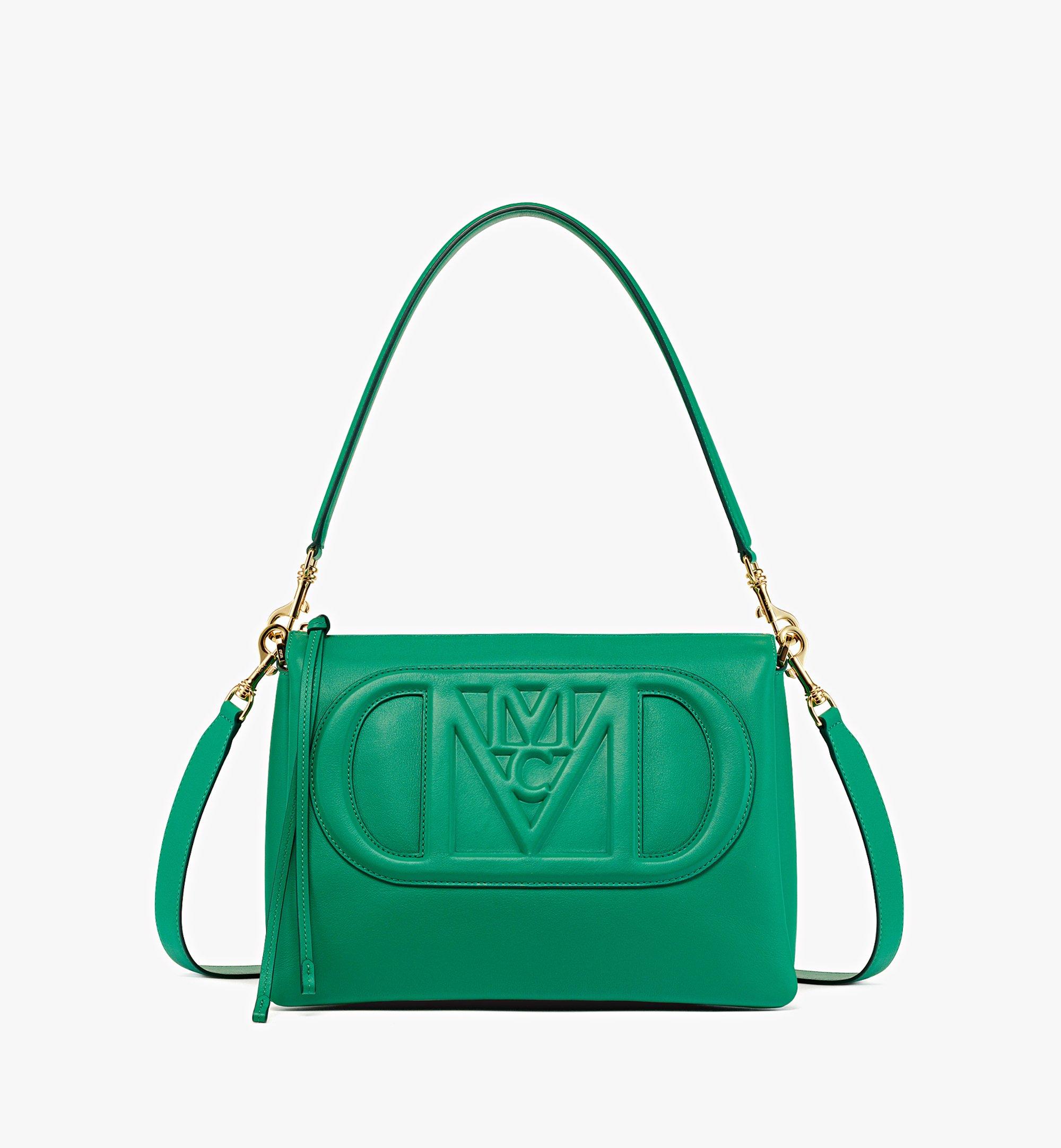 MODE TRAVIA SHOULDER BAG IN SPANISH CALF LEATHER