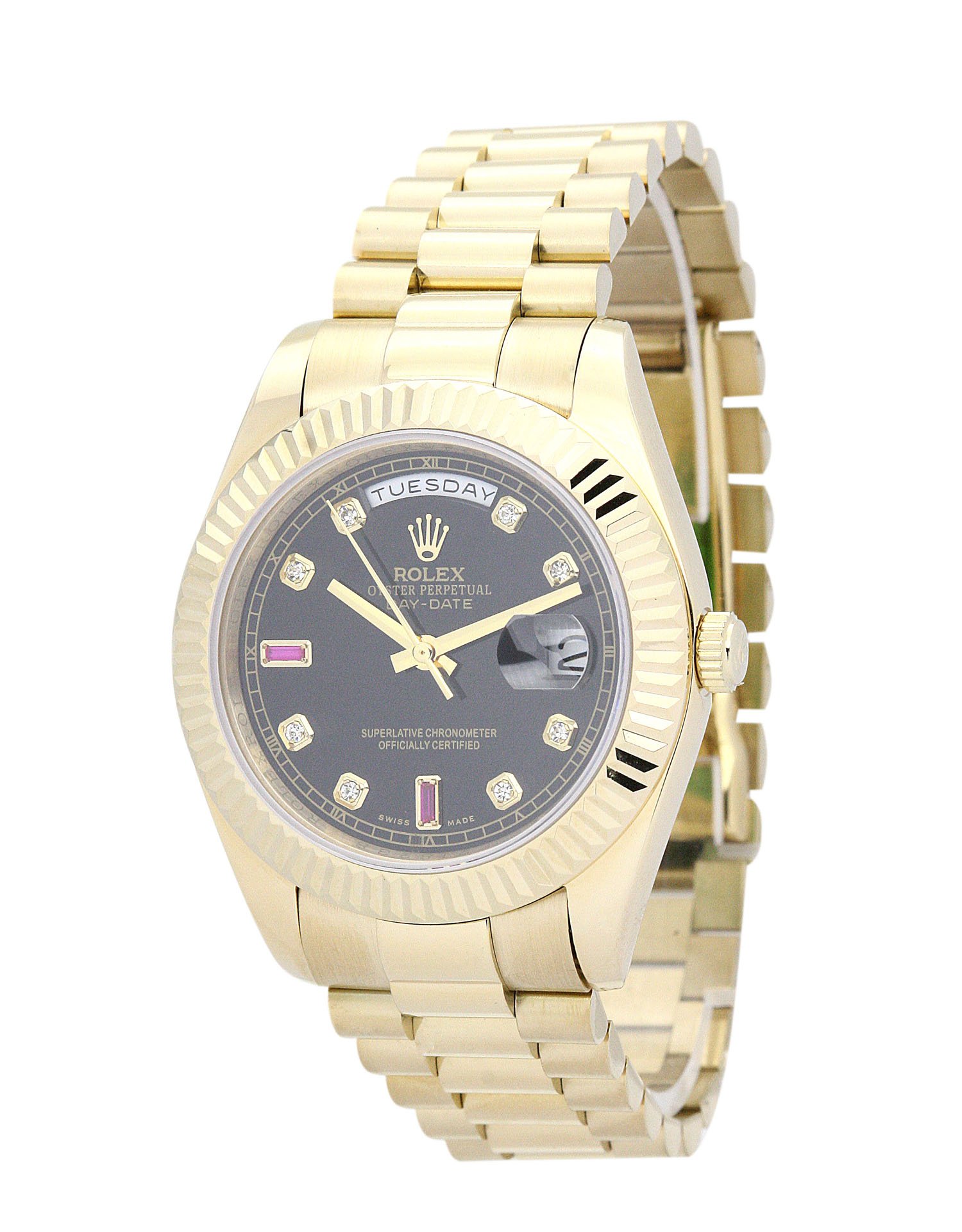 ROLEX Day-Date Black Dial 118238