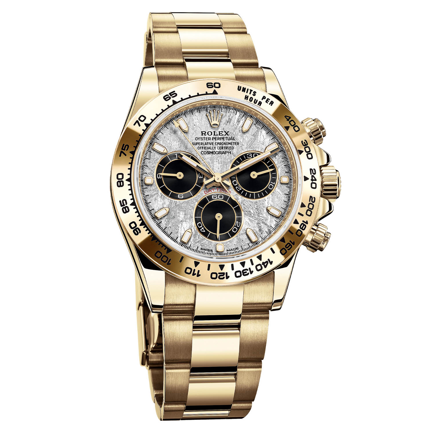 ROLEX Cosmograph Daytona Yellow Gold Meteorite 116508-0015
