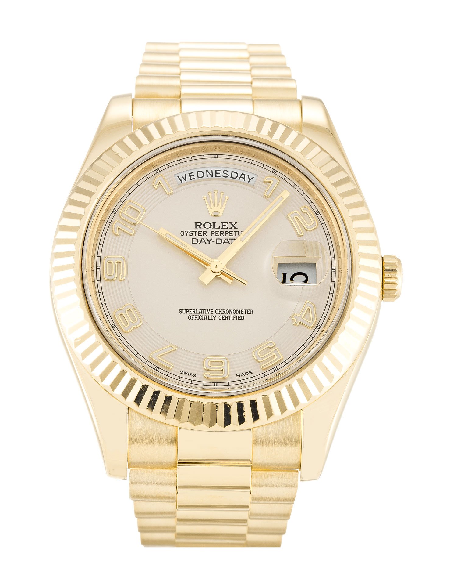 ROLEX Day-Date II Ivory Dial 218238