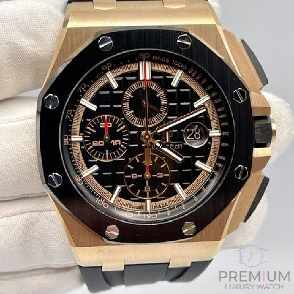 AUDEMARS PIGUET Royal Oak Offshore Chronograph Black Dial 44MM Dial Watch