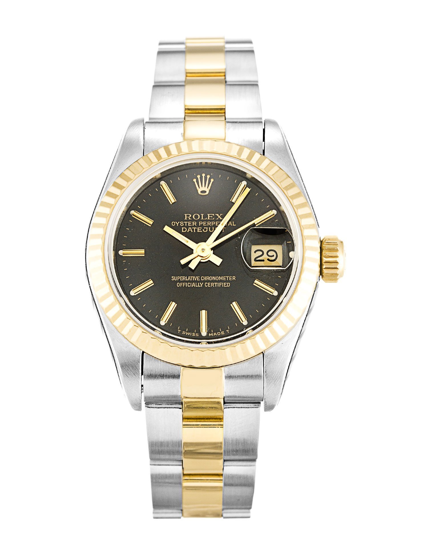 ROLEX Datejust Lady Black Dial 69173