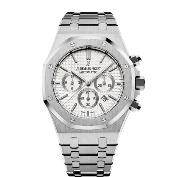 AUDEMARS PIGUET Royal Oak Chronograph Silver-toned Dial 41mm Stainless Steel Watch
