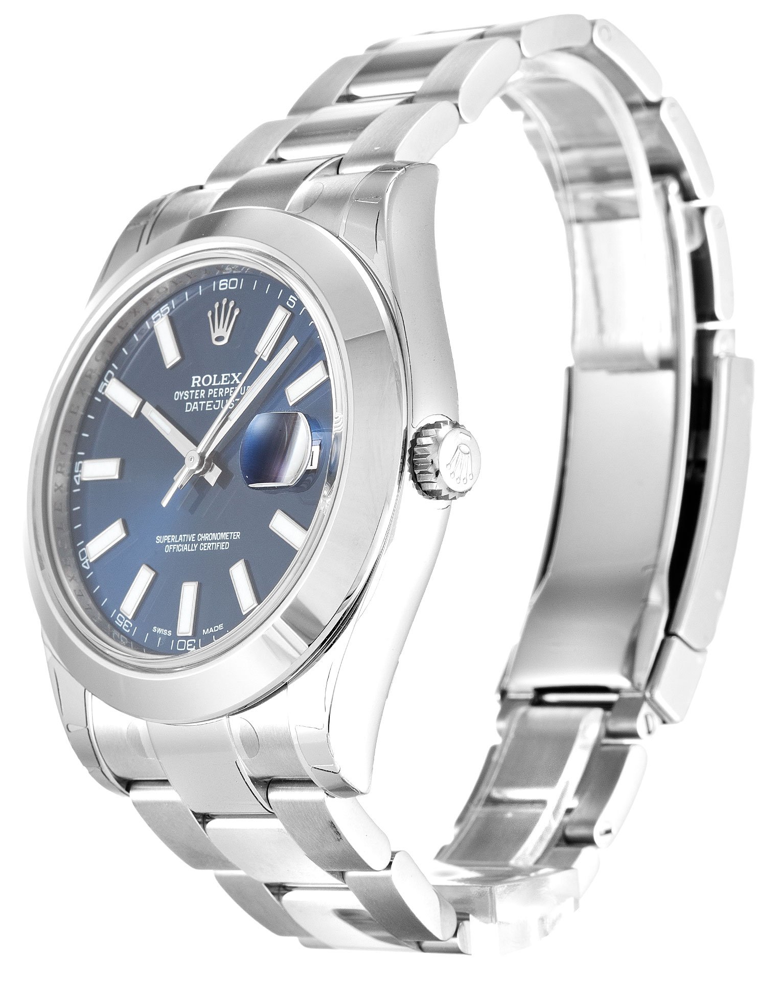 ROLEX Datejust II Blue Dial 116300