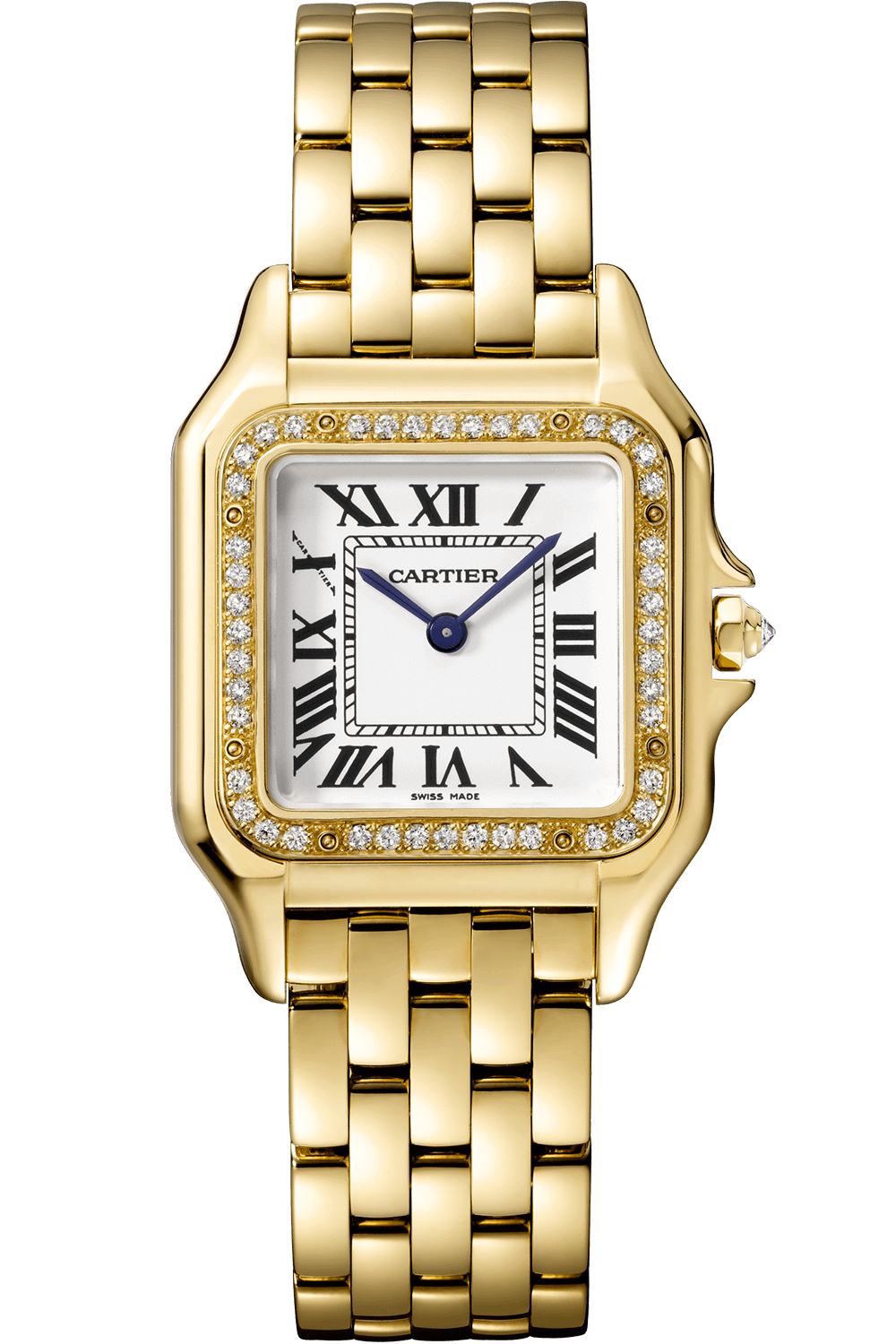 CARTIER Panthre 18K Yellow Gold & Diamonds Ladies Watch, WJPN0016