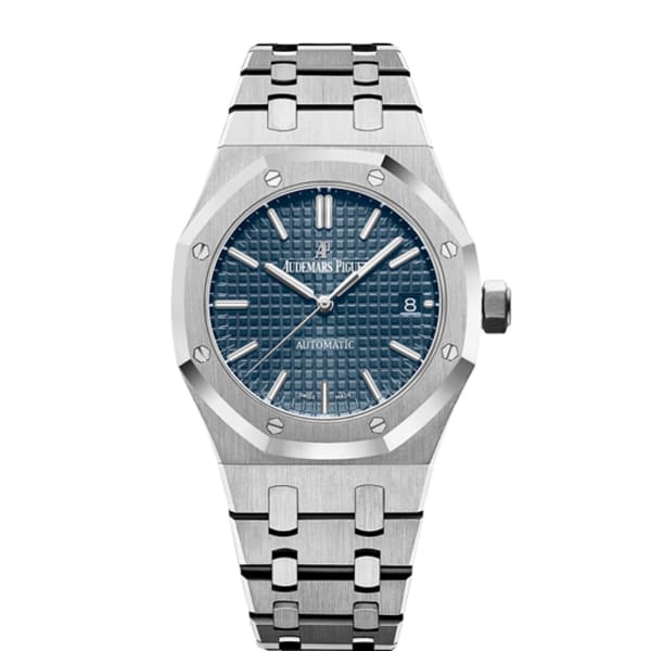 AUDEMARS PIGUET Royal Oak Selfwinding Blue dial, 37mm, Stainless steel, 15450ST.OO.1256ST.03