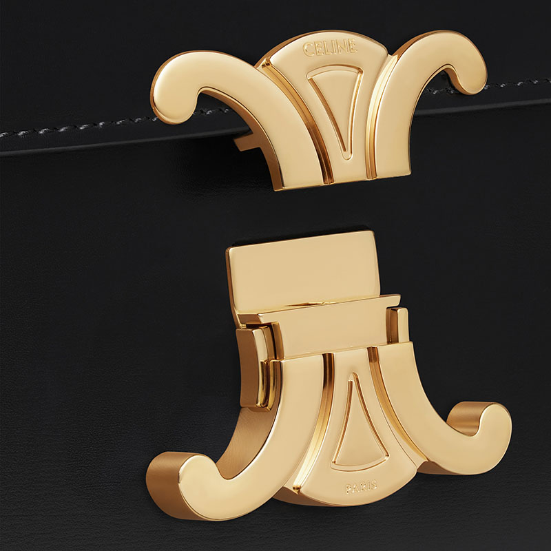 TEEN TRIOMPHE BAG IN SHINY CALFSKIN